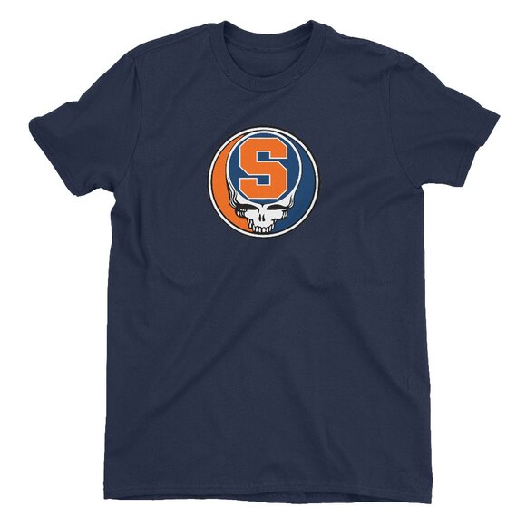 Syracuse Orange Grateful Dead parody mash-up Shakedown Style short sleeve NWT - Picture 1 of 2